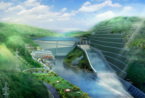 武清老挝南塔河1号水电站项目